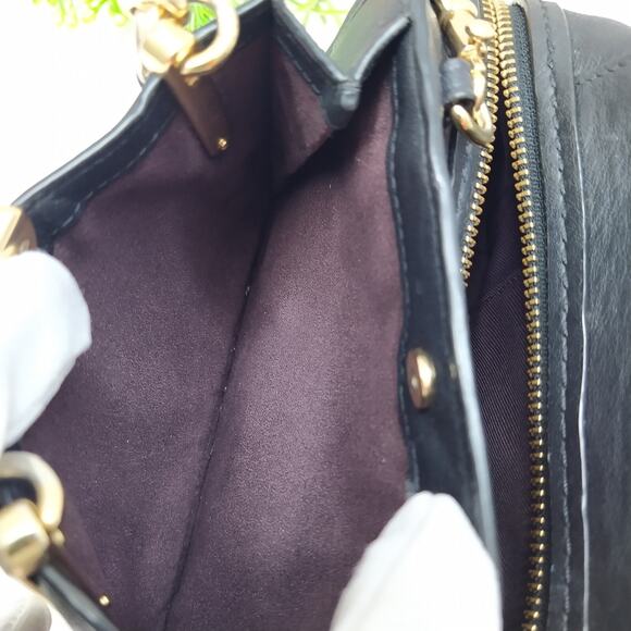 Coach Dreamer 21 Limited Edition Black Leather 2-Way Zipper Crossbody Bag - Picture 16 of 16